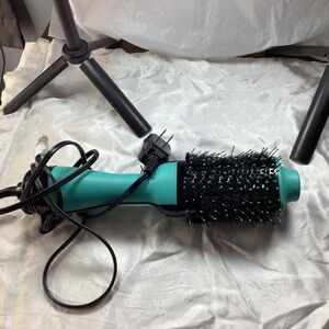Revlon One-Step Hair Dryer and Volumizer Hot Air Brush Teal RVDR5222